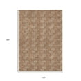 thumbnail image 3 of 9' X 12' Copper And Beige Geometric Washable Indoor Outdoor Area Rug, 3 of 5