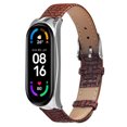 thumbnail image 1 of Leutsin For Mi Band 6/6 NFC Buckle Metal Shell Woven Pattern Belt Replacement Wristband, 1 of 5