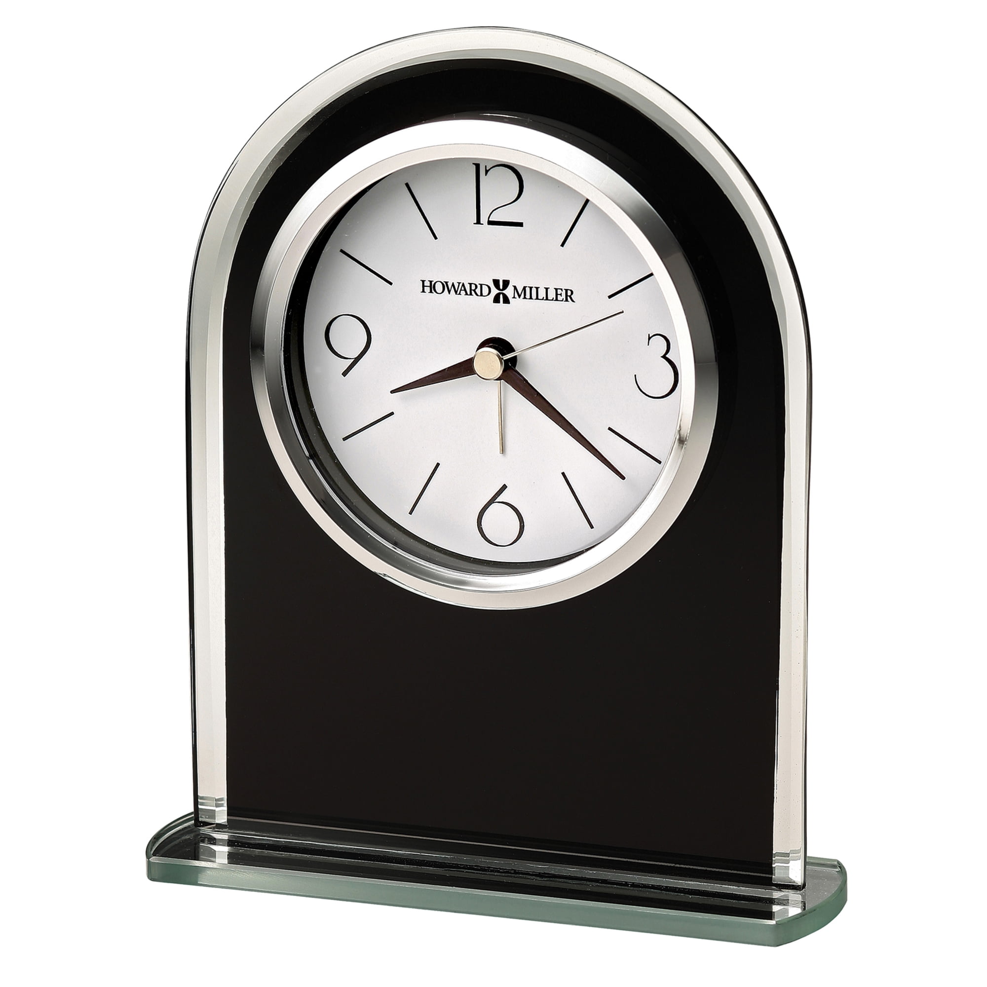 HOWARD MILLER EBONY LUSTER TABLETOP CLOCK 645702