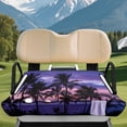 thumbnail image 2 of Bulopur Hawaii Golf Cart Seat Covers for 2-Person Seats Waterproof Golf Cart Seat Towel Blanket with 4 Front Pockets& Nonskid Bottom Fits for EZGO, Yamaha, Club Car, 2 of 8