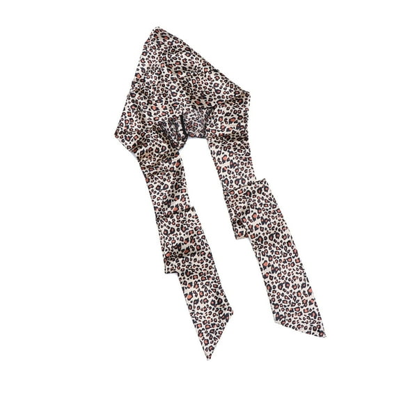 COSMOBETTY 1Set Women Head Scarf in Leopard Pattern for Hair Wraps and Sleep Hair Wrap Use