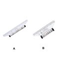 thumbnail image 3 of Riwesomey Rolling Parallel Ruler Angle Parallels Scroll Equilibrio Escala Dibujo Medición Transportador Circular Plantilla Reglas Medidores de medidas dimensionales 15cm, 3 of 6
