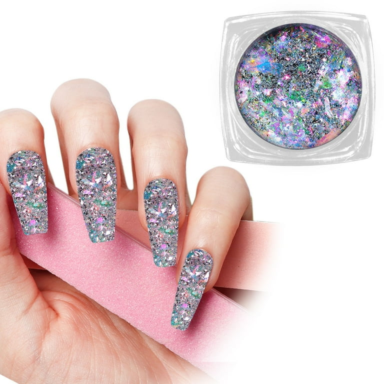 Diamond Crystal Nail Powder Pigment Glitter