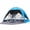 Black Coating, variant on Wolfwise Beach Tent Sun Shelter Portable, Large 3-4 Person Sunshade Cabana Shade Beach Essentials, UPF 50+ UV Protection & Easy Setup, Mesh Windows & Lightweight Carrying Bag, 95"× 65"× 55",Mint Gree