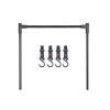 Estante Colgante Escalada ShineTrip Outdoor Camping Cookware Hanging Rack Shelf Pot Pan Hanger (2) Tmvgtek Para Estrenar