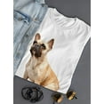 thumbnail image 3 of French Bulldog Sitting T-Shirt Women -SPIdeals Designs, Female 3X-Large, 3 of 4