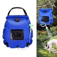 thumbnail image 3 of Almencla 20L Portable Shower Heating Pipe Bag Solar Water Heater Outdoor Blue, 3 of 8
