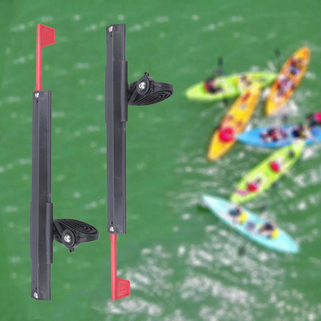 Kayaks Foot Peg Brace Kayaks Adjustable Footbrace Rowing Pedal Foot Controlling Systems Boats Marine Accessories