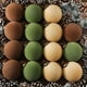 thumbnail image 1 of 15 Bolas Navideñas de Terciopelo con Adornos de Plástico Flocado | Fáciles de Colgar | Atractivo Multidimensional | Duraderas | Versátiles | 15 Piezas, 1 of 7