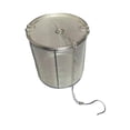thumbnail image 3 of lingqin Mesh Tea Ball Infuser Reusable Tea Spice Infuser for Restaurant Hot Pot Home 16cmx16.5cm, 3 of 9