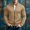 Khaki, variant on Ytobaz Track Jacket for Men Full Zip Casual Stand Collar Athletic Sweatsuit Coat Lightweight Activewear Outerwear with Pockets for Gym Running Sports Workout