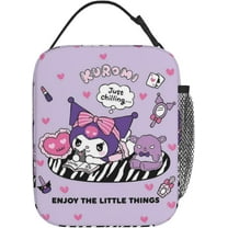 Kuromi Cartoon Lunch Box Large Capacity Durable Reusable Lunch Bag Suitable For Work Travel Picnic Fi14