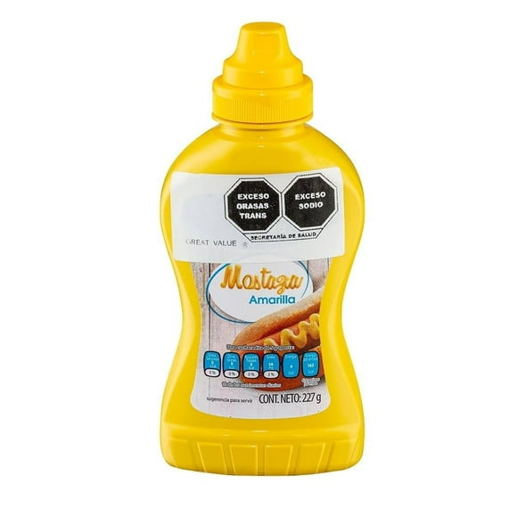 Mostaza Great Value classic yellow 227 g