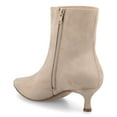 thumbnail image 2 of Journee Womens Arely Pointed Toe Kitten Heel Ankle Booties, Widths Available, 2 of 8