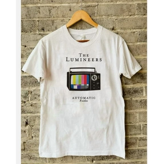 The Lumineers Automatic World Tour 2025 S to 5XL White T-shirt