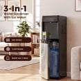 thumbnail image 2 of Advwin 3 in 1 Water Cooler Dispenser with Ice Maker, Bottom Loading Hot & Cold Water Dispenser, 33lbs Ice in 24H, 7-Min Fast Bullet Ice, Fits 3-5 Gallon Bottles, Child Safety Lock for Home Office, 2 of 9