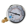 thumbnail image 4 of Almencla Y60 Radial Glycerine Filled Pressure Gauge Vacuum Gauge 0-60psi, 4 of 8