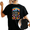 Black-1, variant on KVHYVH Women's Cool Mom's Love Jesus Baseball & Coffee Graphic Christian Baseball Mom Cropped Short‑Sleeve T‑shirt