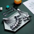 thumbnail image 4 of ReaNea Black Dinner Forks 12 Pieces, Stainless Steel 8.17" Wedding Fork Silverware Set, 4 of 7