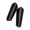 thumbnail image 3 of Brazaletes Medievales Para Hombres Nórdicos, Protectores De Brazos Para Disfraces De Halloween, Cosplay, Color Negro, 3 of 8