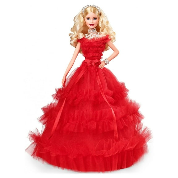 2018 Holiday Collector Barbie Signature Doll with Stand