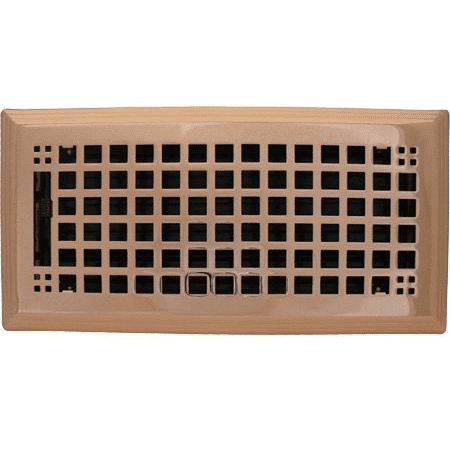 

4 x10 Rockwell Copper-Floor Register