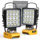 thumbnail image 1 of Luz de trabajo LED inalámbrica MTiolHig 60 W 6000 Lm para Dewalt 20 V, 1 of 9