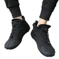 thumbnail image 2 of Npasoilc Snow Boots for men,Winter Boots with Lace Up,Ankle Boots and Fluff Boots With Fleece,Fur Lined Short Boots, 2 of 9