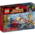 thumbnail image 5 of lego marvel super heroes captain america avenging cycle play set, 5 of 5