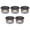 5pcs, variant on KRTYDBFZ Internal Magnetic Loudspeaker 4Ohm 5W Multimedia Loudspeaker Small Loudspeaker 2.25Inch
