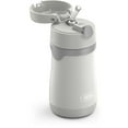 thumbnail image 4 of Thermos Baby Vacuum Insulated Stainless Steel Straw Bottle, 10oz, Gray, 4 of 6