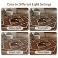 thumbnail image 7 of ODIKA 5'x7' Washable Area Rug Cowboy Motif Mens Decorations Reindeer Lone Southwestern Cabin Wildlife Refined for Guest Room, Lounge, Apartment, Non-Slip Low Profile, Stain Resistant, 7 of 7