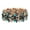 Green, variant on Lureme Vintage Alloy Elastic Bangle Bracelet with Rhinestone Stretch Bracelet for Women (bl003595-1)