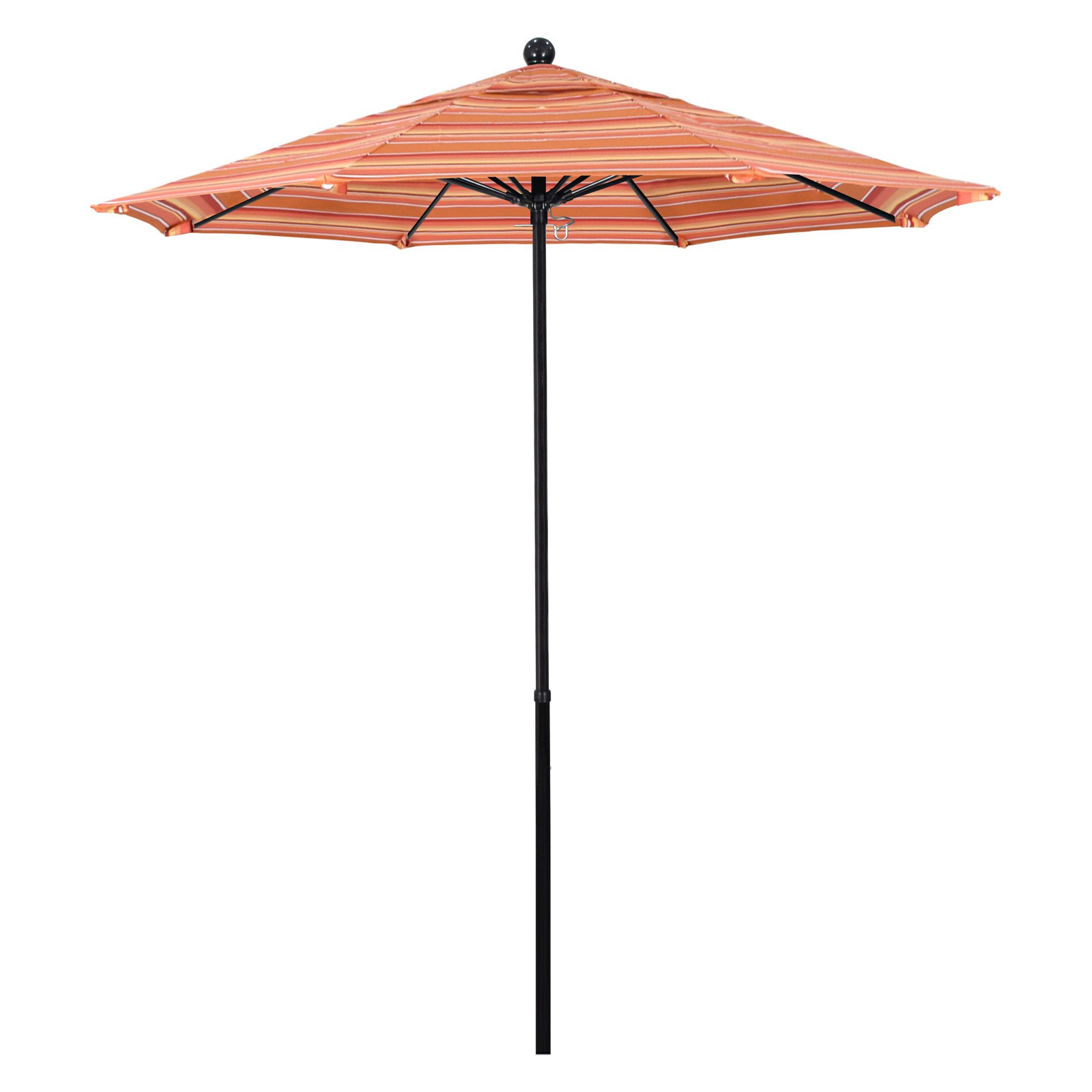 California Umbrella 7.5-ft. Complete Fiberglass Sunbrella Patio