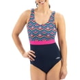 thumbnail image 1 of Dolfin Women's Aquashape Moderate Scoop Back One Piece Swimsuit, 1 of 2