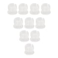 thumbnail image 3 of Light Emitting Diode Mounts, Standard Size Plastic 200PCS 5mm LED Lamp Holder  For Lighting Equipments White, 3 of 8