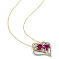 thumbnail image 7 of Everly Women's Created Ruby Sterling Silver Jewelry Set, 7 of 7