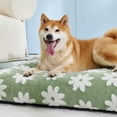 thumbnail image 2 of Cama para perros LE SURE Lesure de espuma gruesa de gran tamaño con funda verde, 2 of 6