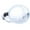 Transparent color, variant on Classic Oval Dive Mask-Silicone Comfort Fit Fog Tempered Glass Lens-Snorkeling & Spearfishing-Retro Single Lens
