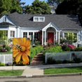 thumbnail image 5 of PHYHOO Welcome Summer Garden Flags for Outside, Watercolor Daisy with Bee Brown Wood Grain Yard Decoration, Small Seasonal Outdoor Decor for Spring Farmhouse Holiday White, 5 of 6