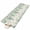 Green White Beige, variant on Green Eucalyptus Leaves 2'x6' Runner Rugs for Hallway Kitchen Bedside Non Slip, Spring Daily Flowers Botanical Linen Entryway Rug Runners with Rubber Backing, Long Carpet Runner for Laundry Room