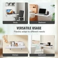 thumbnail image 6 of YYEAN  Wall Mounted Folding Table - Drop Leaf Design 23.6" x 15.6", Space-Saving, Easy to Install, Sturdy for Small Rooms, Kitchens, Dorms & RVs​, 6 of 11