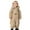 Khaki, variant on Tiijoy Infant Girls Heavyweight Snowsuit Winter Warm Hooded Ski Jumpsuit, Sizes 18-24M