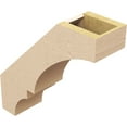 thumbnail image 5 of Ekena Millwork 5"W x 16"D x 16"H Balboa Rough Cedar Woodgrain TimberThane Knee Brace, Primed, 5 of 6