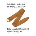thumbnail image 4 of INSPIRE CHIC Womens Wide Waist Belts Soft Dress Belts for Ladies Vintage Brown, 4 of 5