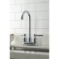thumbnail image 2 of Kingston Brass KB8491DL Concord Two-Handle 2-Hole Deck Mount Bar Faucet in Polished Chrome, 2 of 7