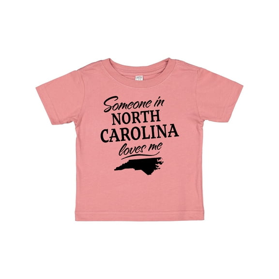 Inktastic Someone in North Carolina Loves Me Boys or Girls Baby T-Shirt