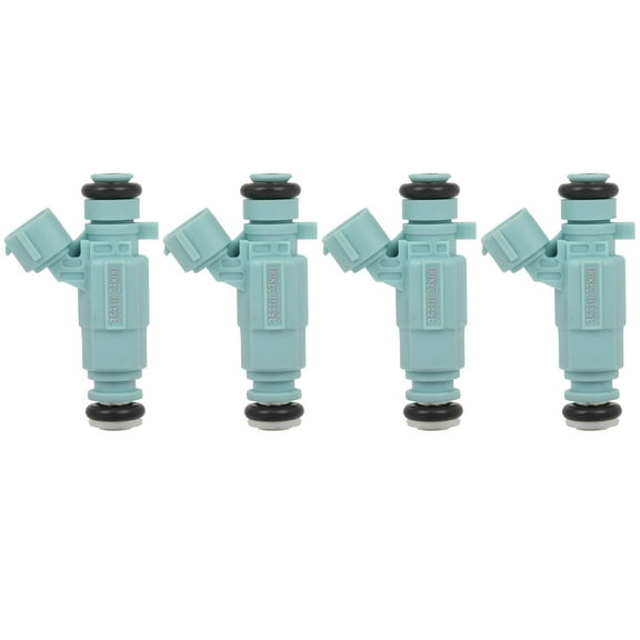 ECCPP FJ1012 4Pcs 12 Holes Fuel Injector Fit for 2006-2012 for Hyundai for Elantra,2010-2011 for Kia for Soul,2007-2009 for Kia for Spectra OEM Part Fuel Injectors Replace 84212345,4000041,3531023800