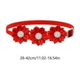 thumbnail image 3 of Collar con pajarita de flores de diamantes de imitación para mascotas (gatos y perros) – Accesorio brillante y ajustable con cristales, ideal para bodas, fiestas, cumpleaños y ocasiones formales., 3 of 6