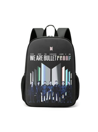 Alikpop OEM AliKpop USB BTS Backpack Jimin Suga Jin Taehyung V Jungkook  Korean Casual Backpack Daypack Laptop Bag College Bag Book Bag Schoo